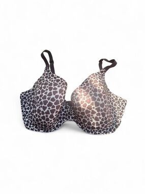 Victoria’s Secret Leopard Print Bra 38DD 🐆 Y2K Aesthetic Full Coverage Lined
